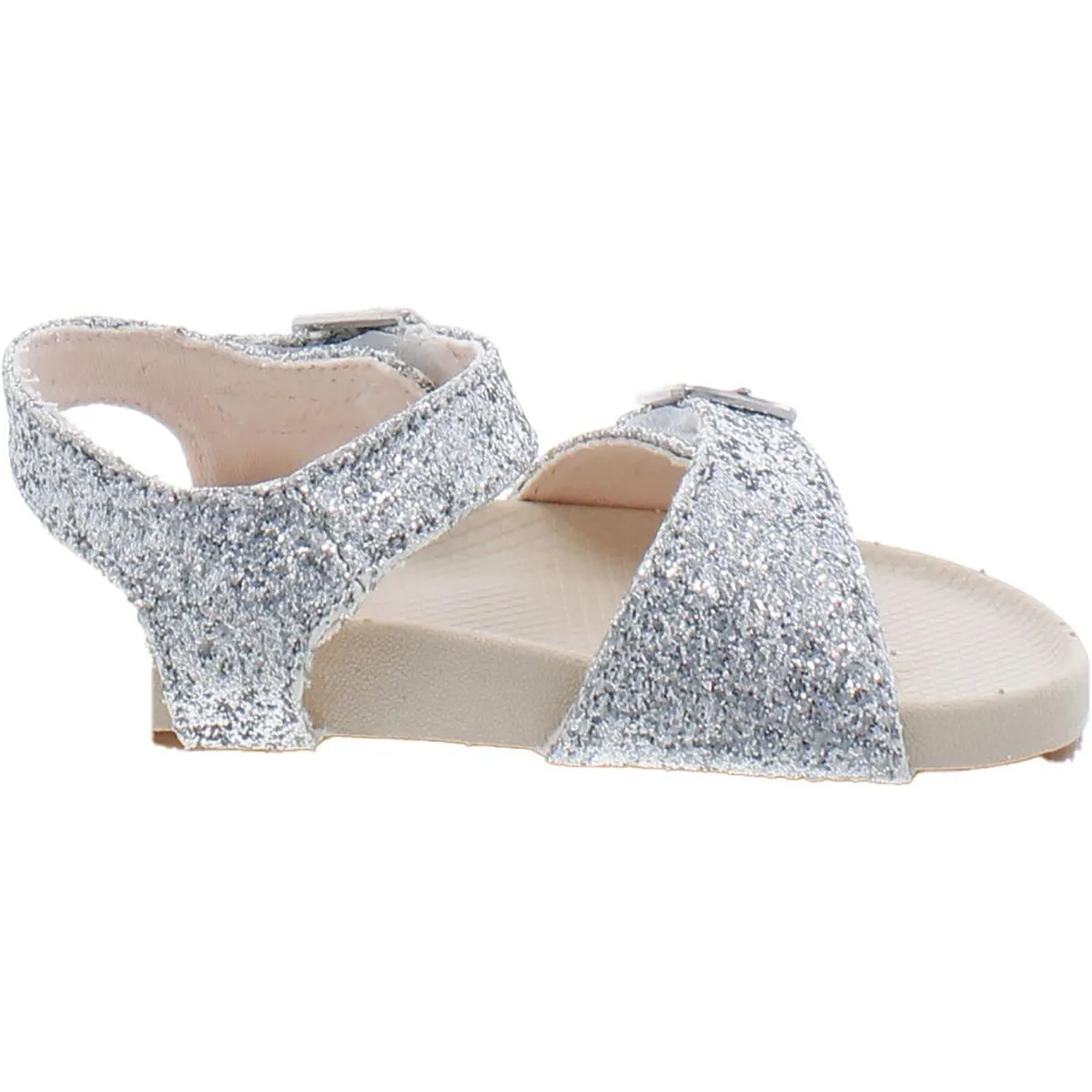 Isla Girls Toddler Glitter Slingback Sandals