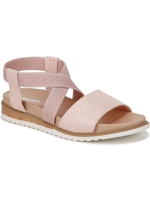 ISLANDER KID Girls Shimmer Criss-Cross Ankle Strap
