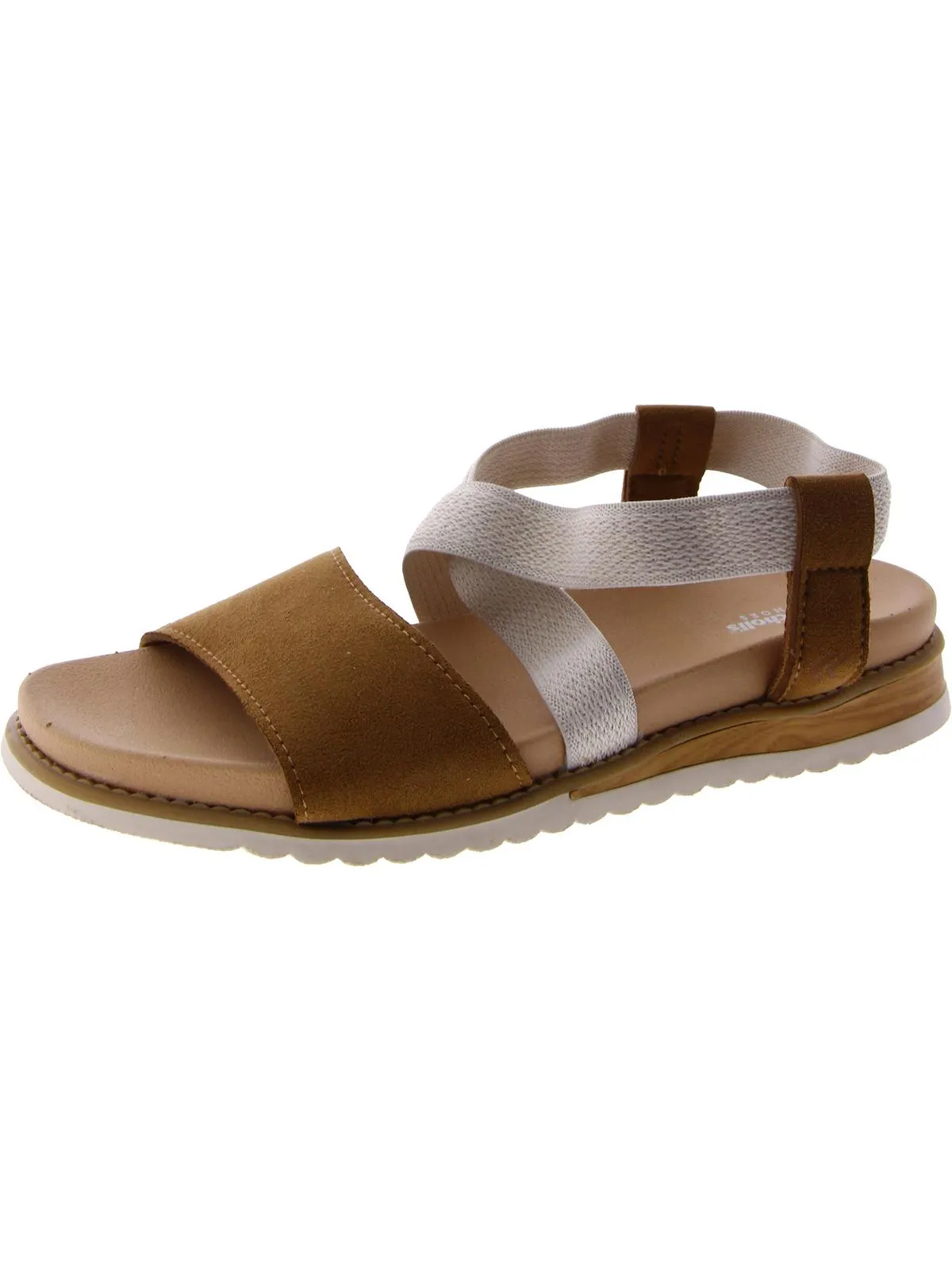 ISLANDER KID Girls Shimmer Criss-Cross Ankle Strap