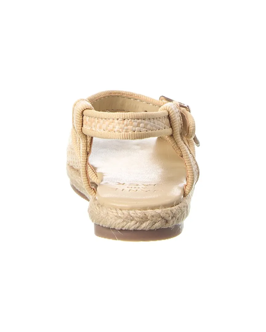 Janie and Jack Straw Flower Espadrille