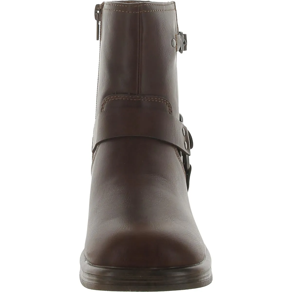 JFlyer Girls Buckle Zipper Ankle Boots