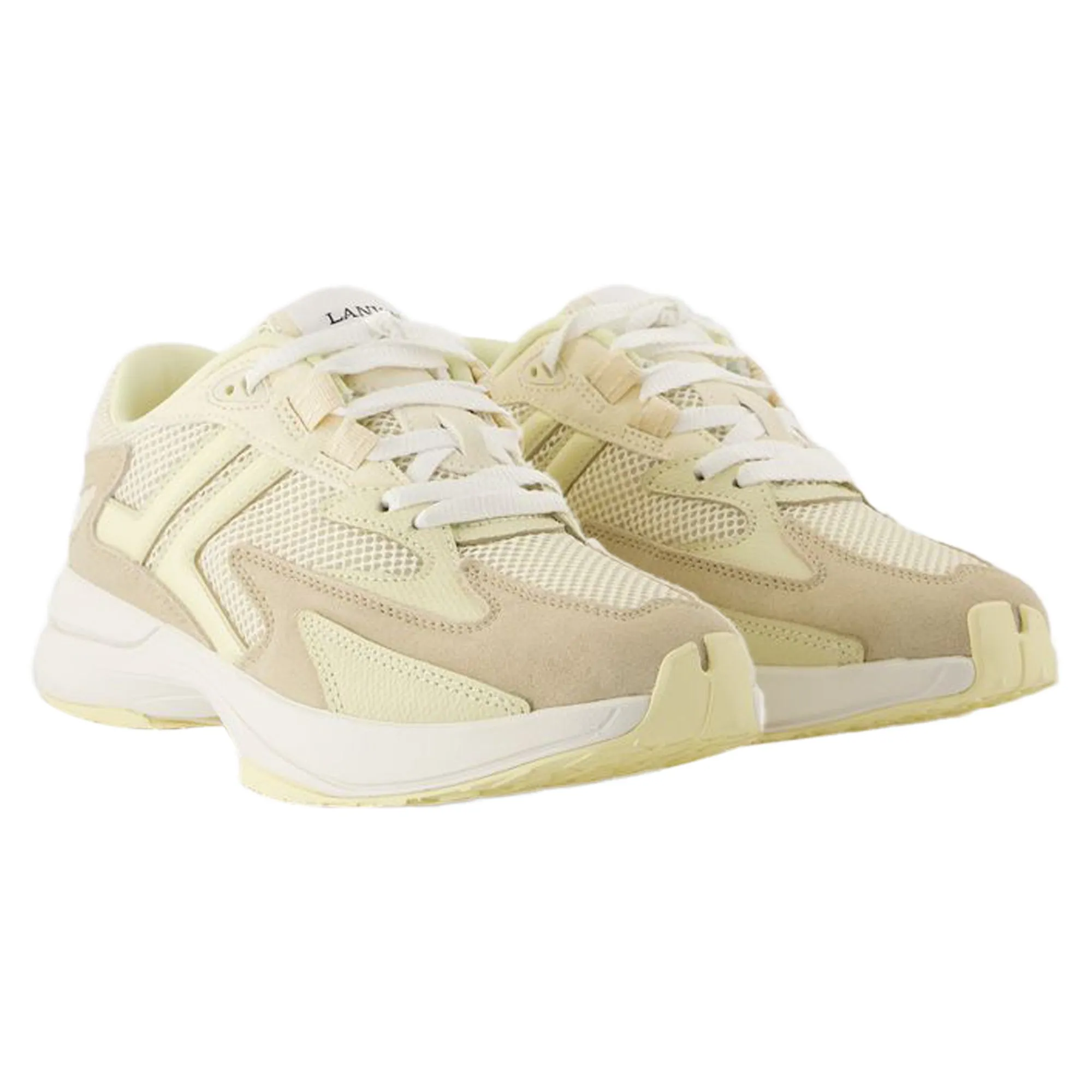 Jla Sneakers - Lanvin - Leather - Beige