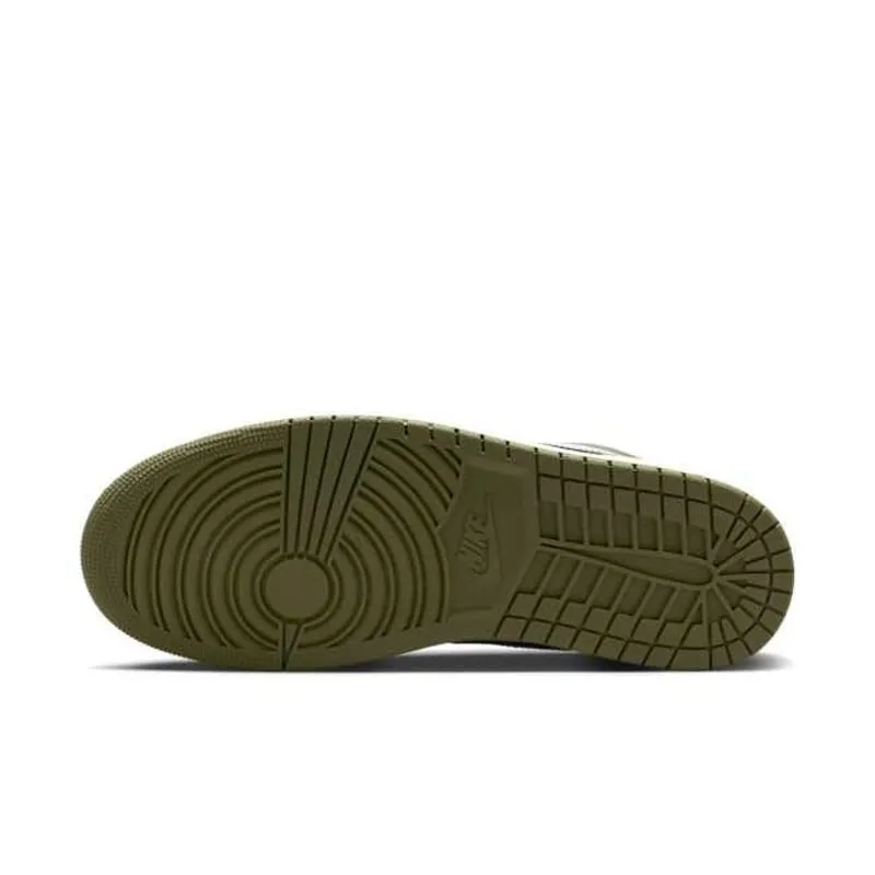 Jordan 1 Low Black Toe Medium Olive