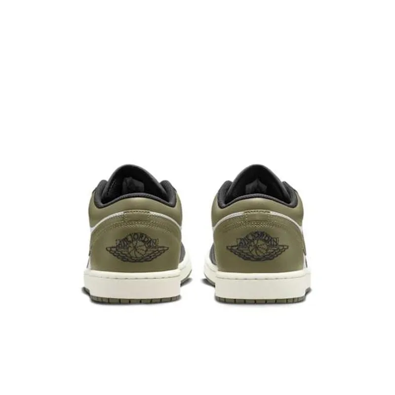Jordan 1 Low Black Toe Medium Olive