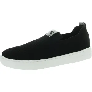 Juno Womens Logo Knit Casual And Fashion Sneakers