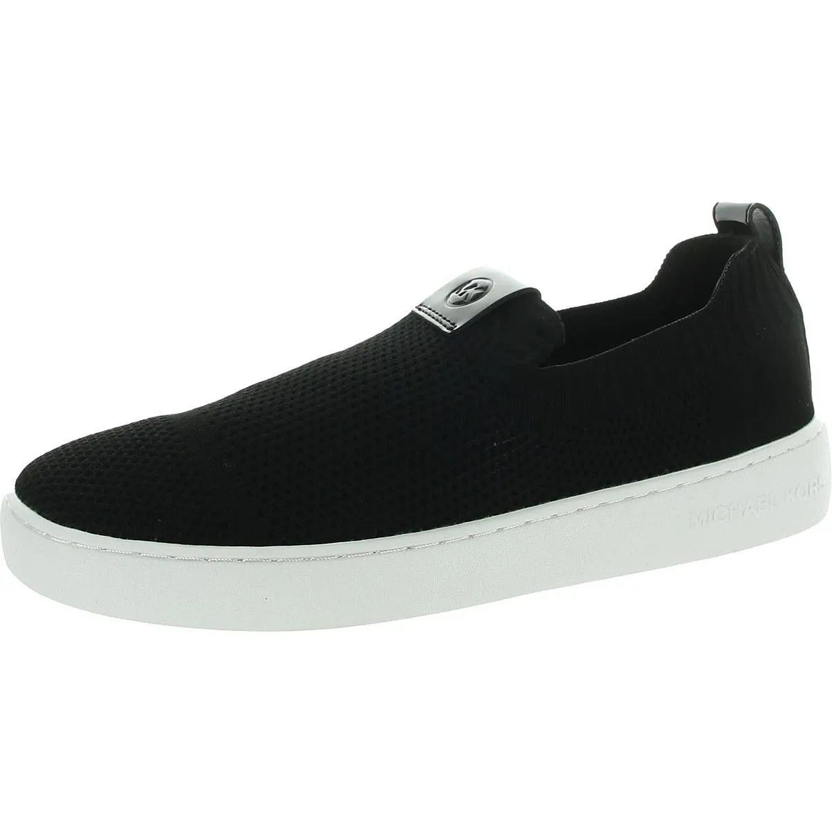 Juno Womens Logo Knit Casual And Fashion Sneakers