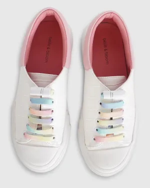 Just A Little Dream Croc Leather Sneaker