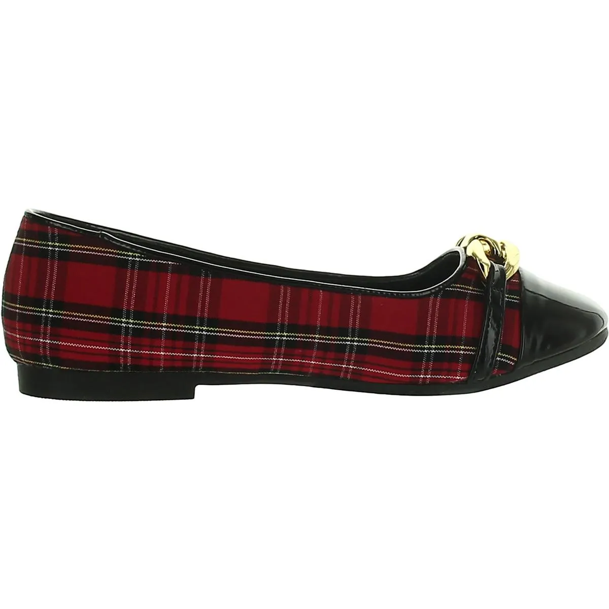 Jvivi Girls Little Kid Plaid Slip-On Shoes
