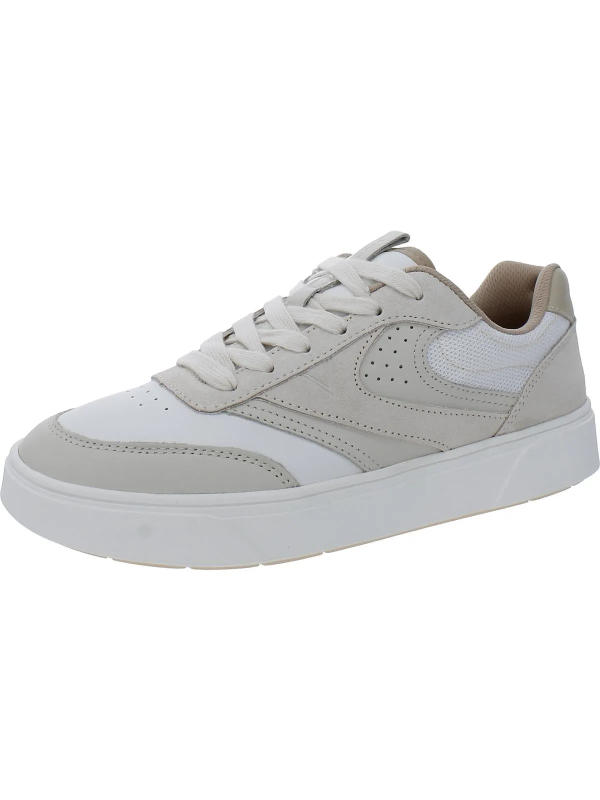 Karmelle Womens Leather Lifestyle Casual And Fashion Sneakers