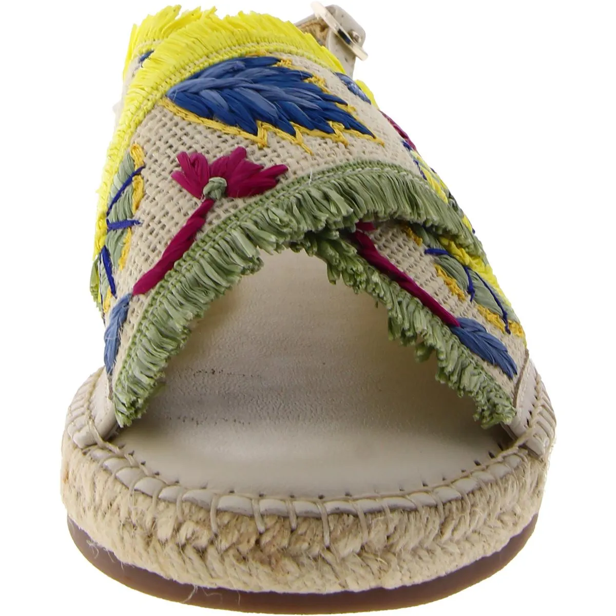 Kayden Girls Little Kid Embroidered Slingback Sandals