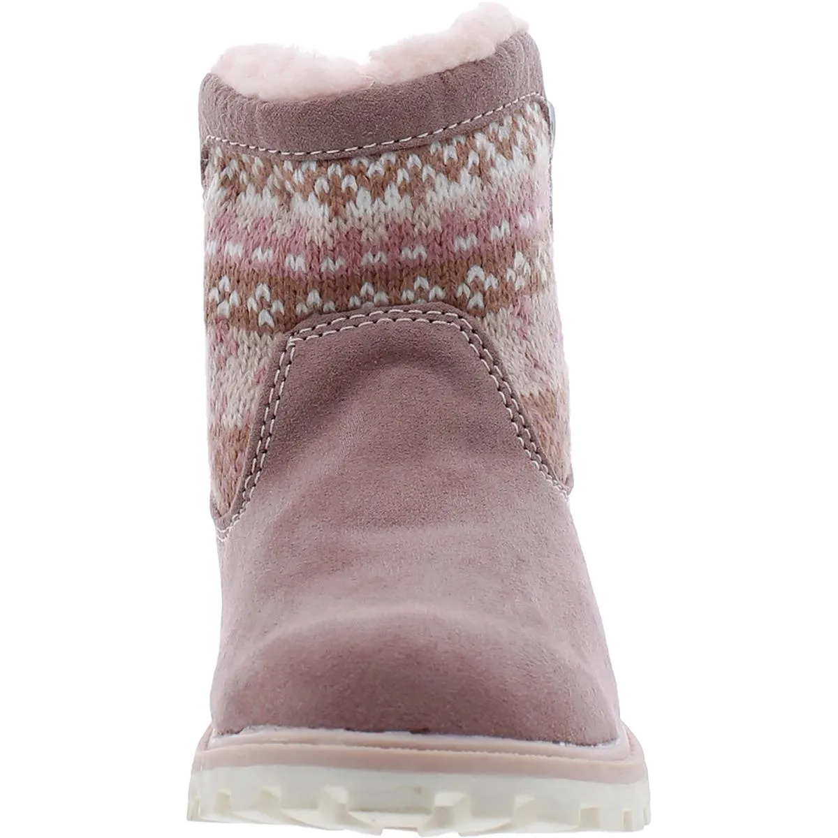 Kendal Girls Toddler Faux Suede Winter & Snow Boots