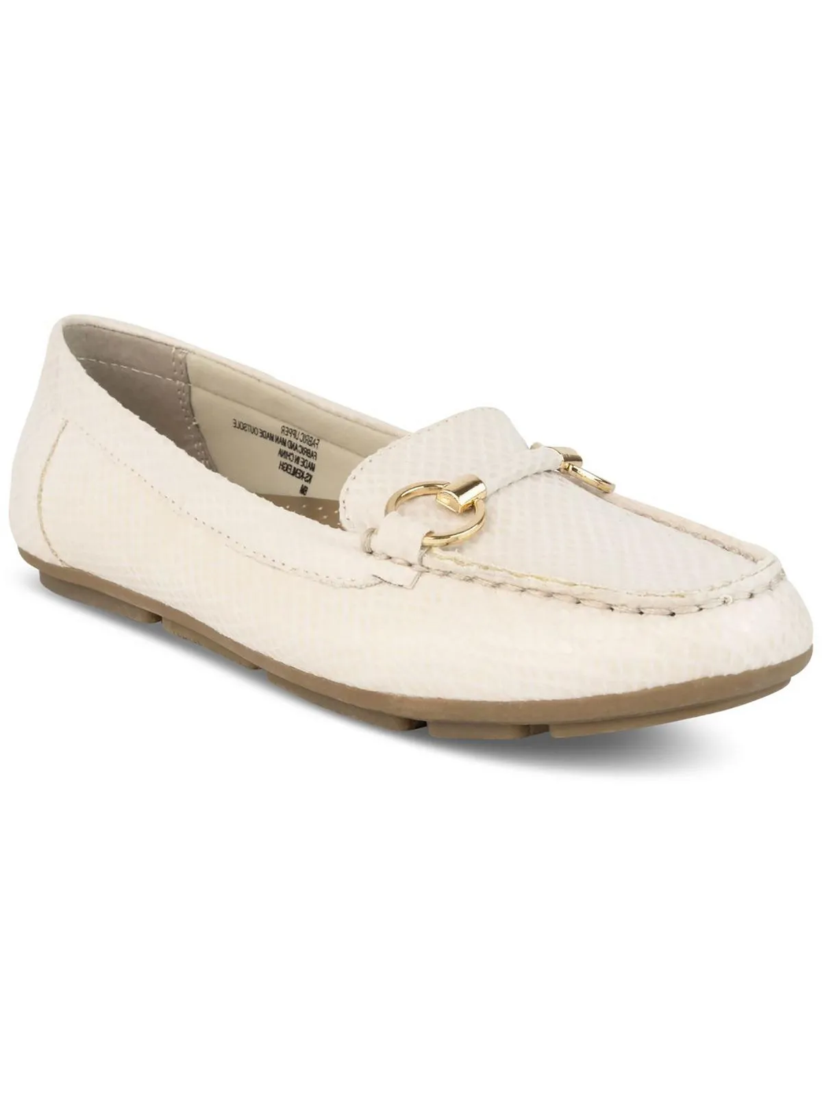 Kenleigh Womens Patent Slip-On Moccasins