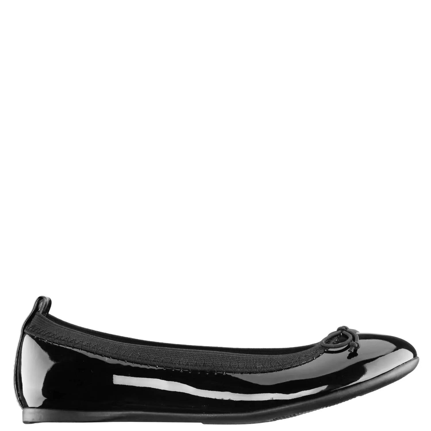 Kid's Esther Shoes In Black Patent