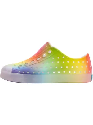 Kid's Jefferson Print Shoes In Translucent Rainbow