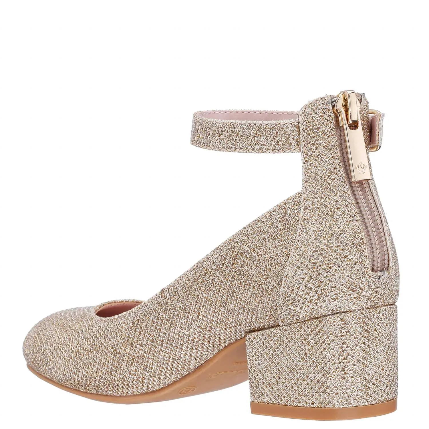 Kid's Lennie Heels In Platino