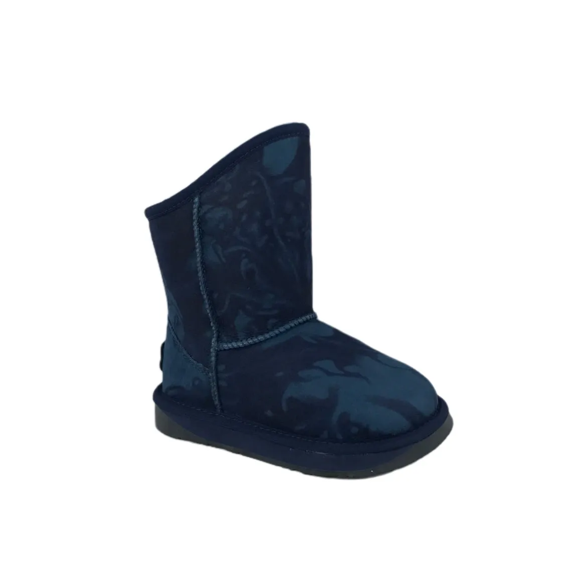 KIDS / YOUTH COSY SHORT INDIGO TYE DYE