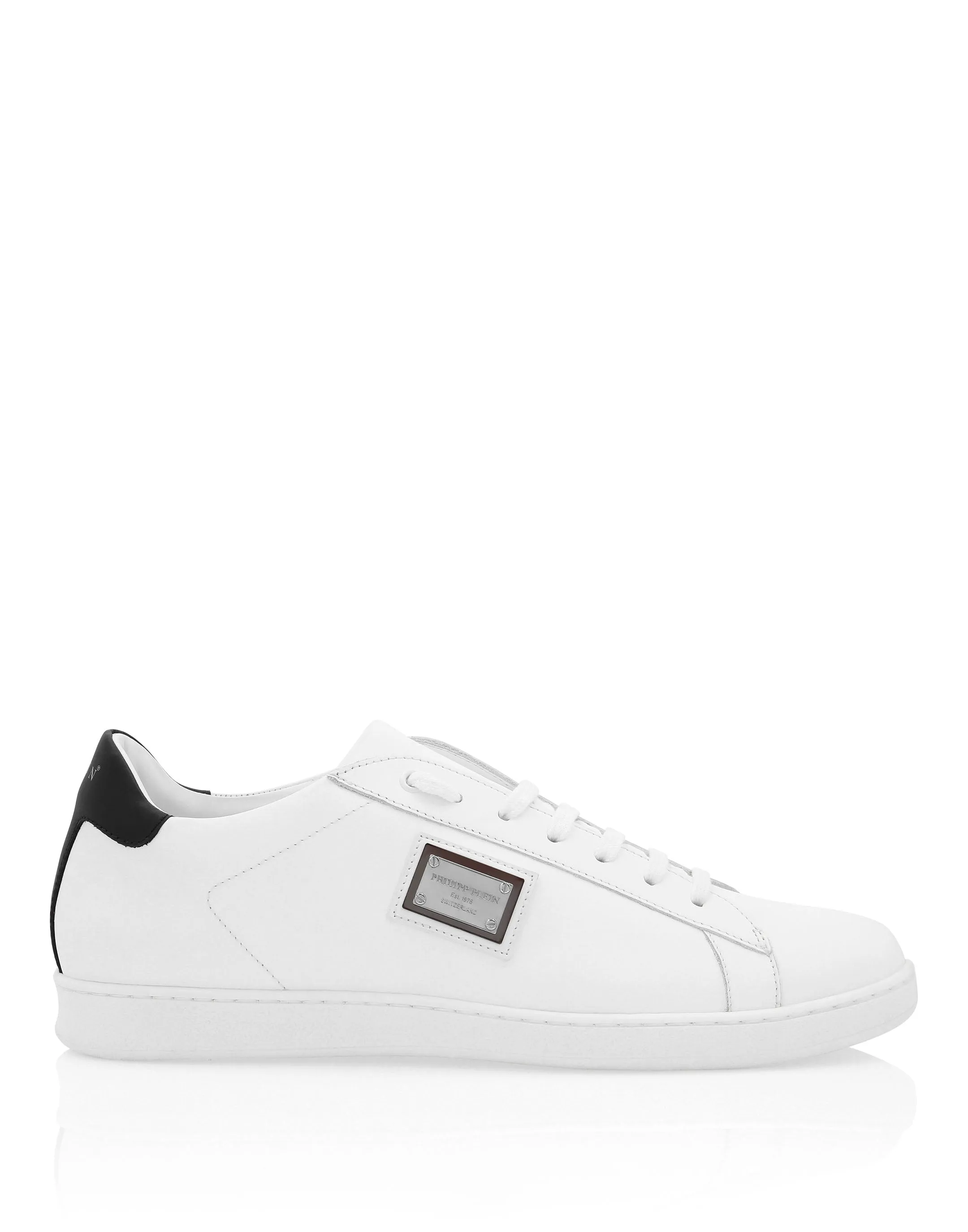 Leather Lo-Top Sneakers Philipp Plein TM