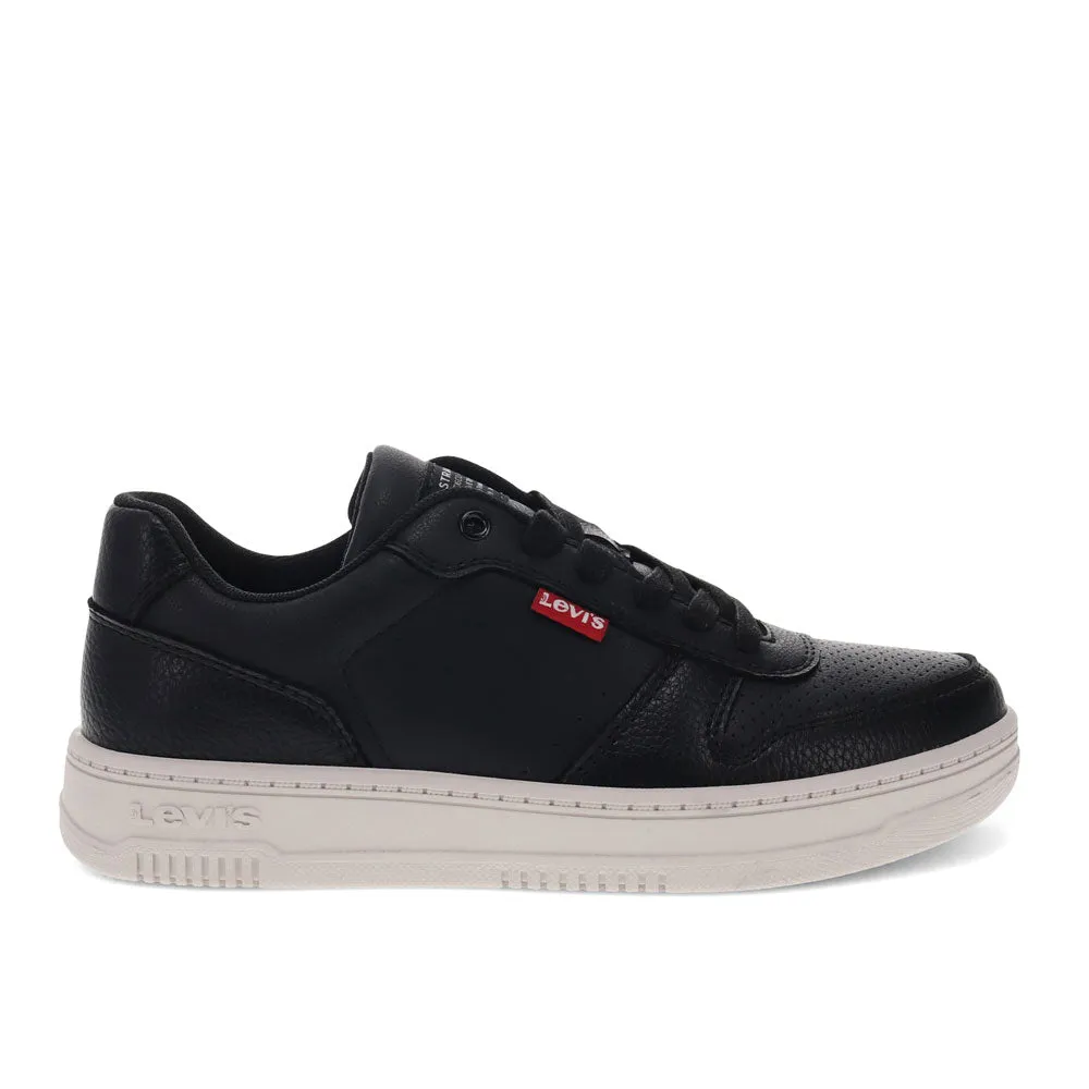 Levi's Womens Drive Lo Synthetic Leather Casual Lace Up Sneaker Shoe
