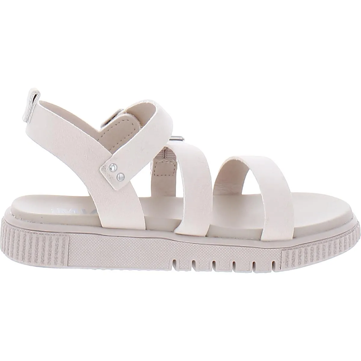 Lil Edenn Girls Little Kid Faux Leather Slingback Sandals