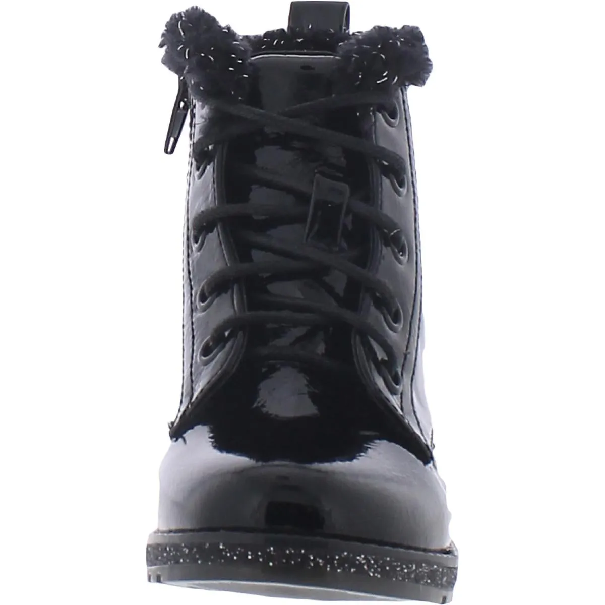 Little Symone Girls Lace-Up Ankle Boots