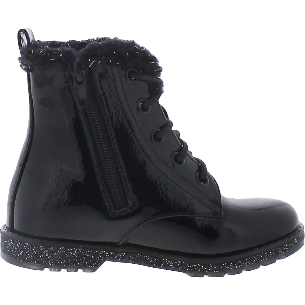 Little Symone Girls Lace-Up Ankle Boots