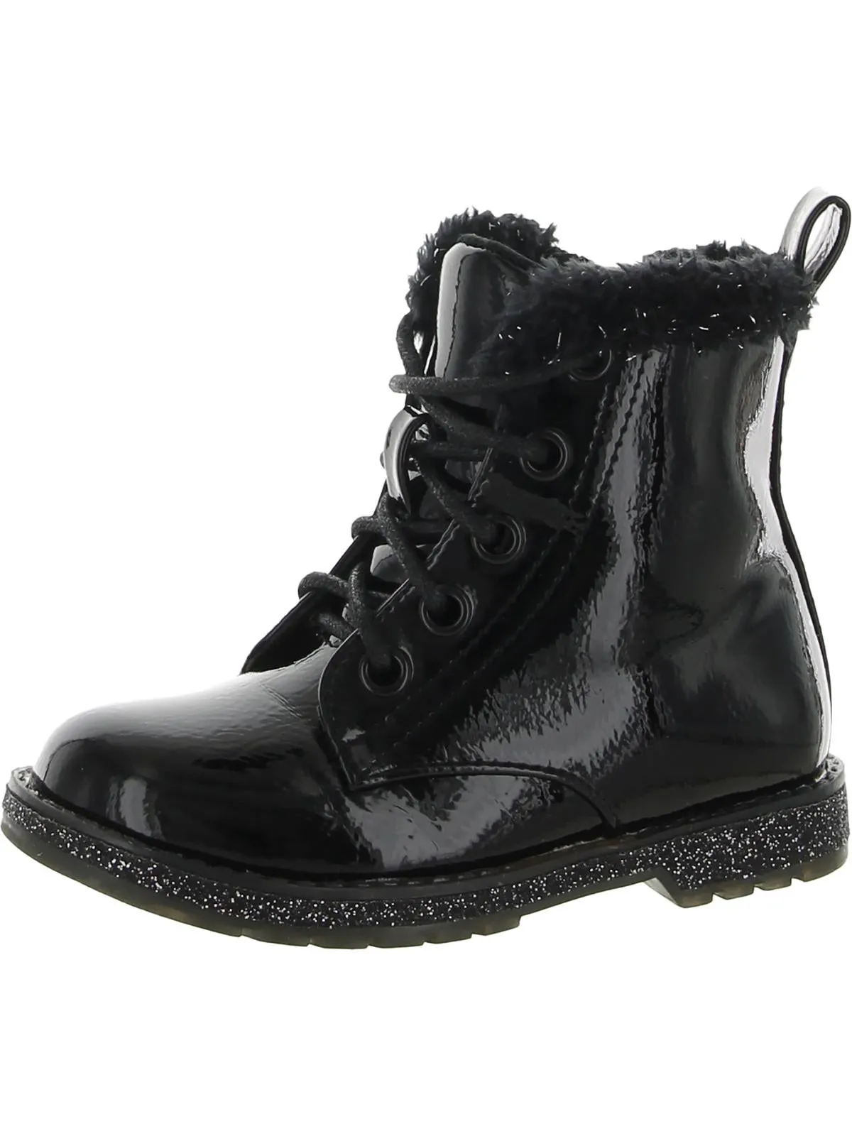 Little Symone Girls Lace-Up Ankle Boots