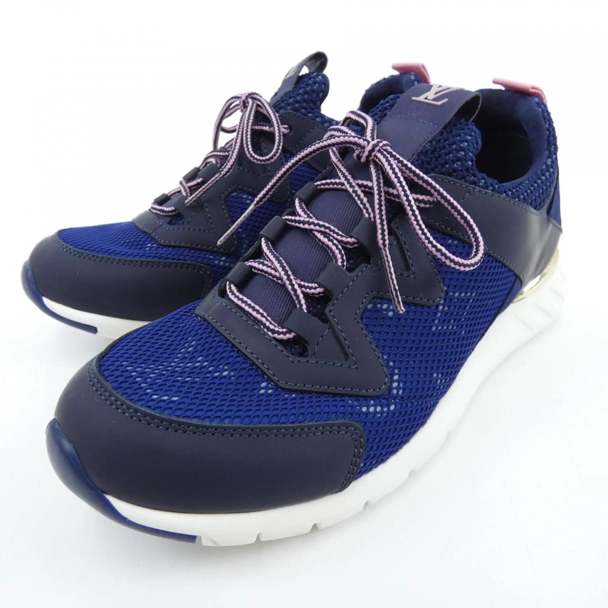 Louis Vuitton Navy Sneakers (Pre-Owned)