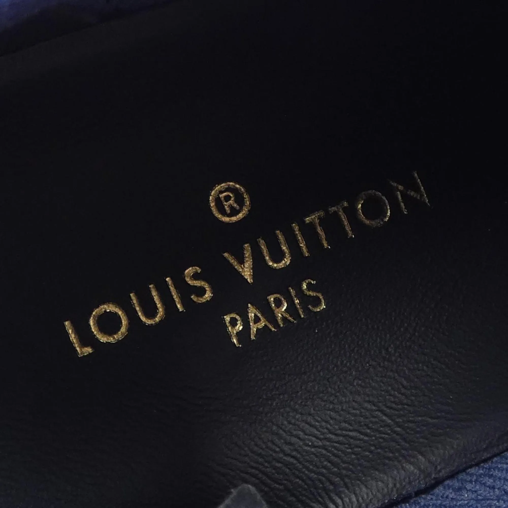 Louis Vuitton Navy Sneakers (Pre-Owned)