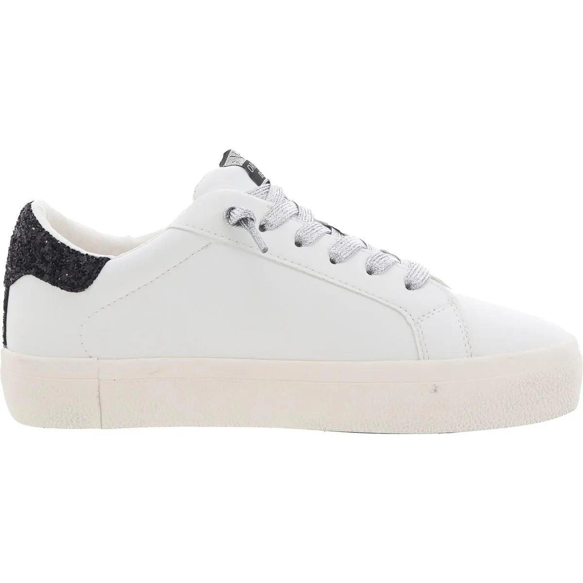 LUCY Womens Cushioned Footbed Leather Casual And Fashion Sneakers