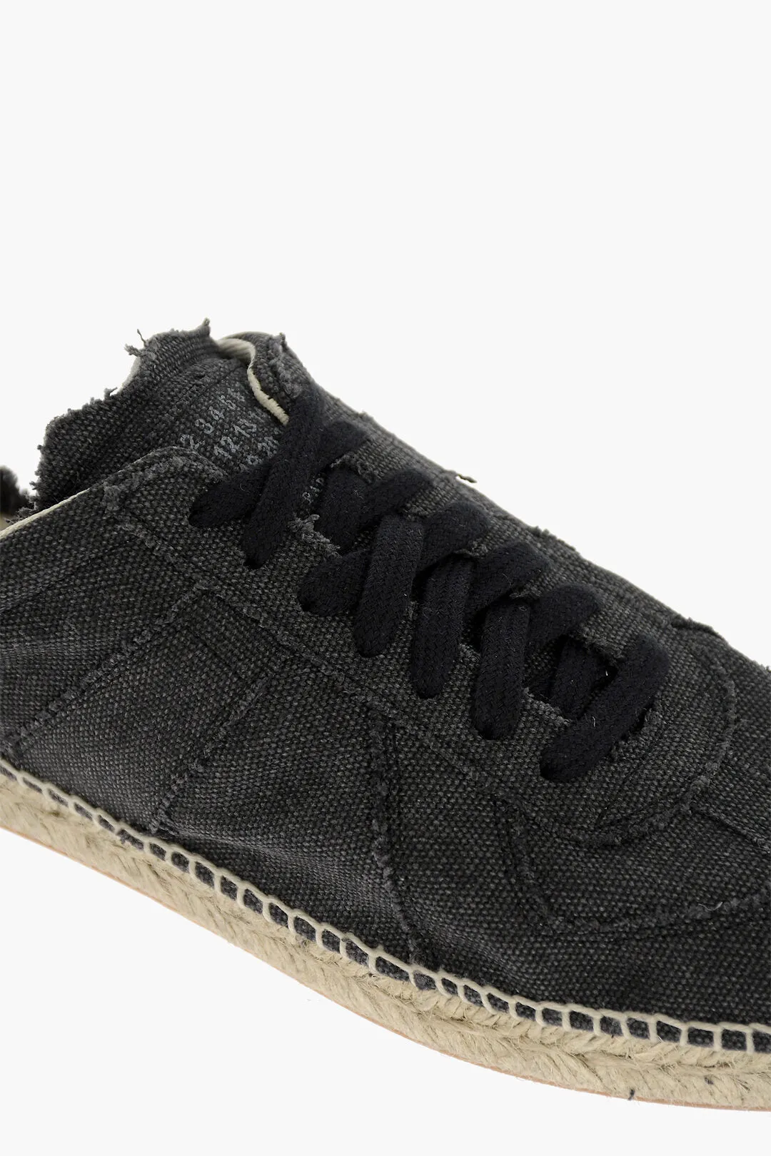 Maison Margiela Mm22 Canvas Sneakers With Mules Design
