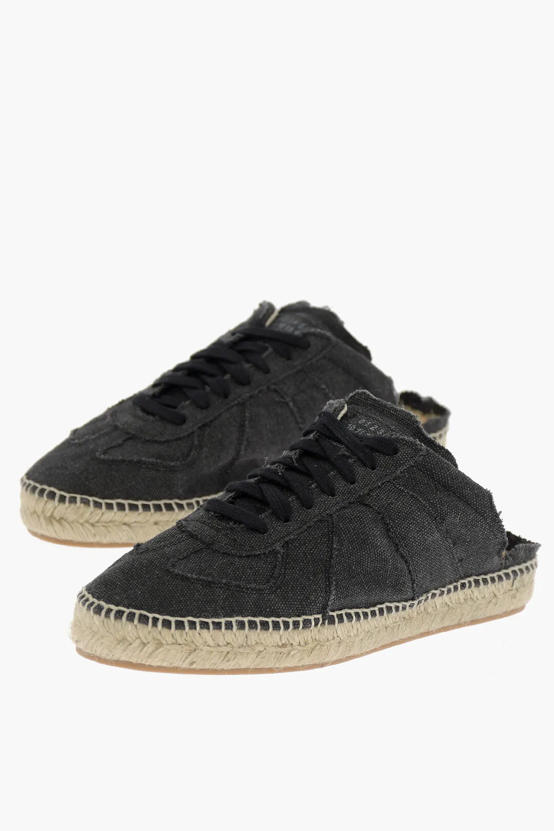 Maison Margiela Mm22 Canvas Sneakers With Mules Design