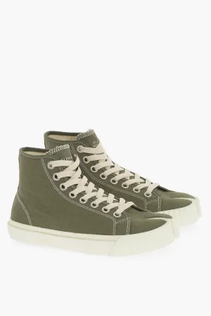 Maison Margiela Mm22 Canvas Tabi Sneakers