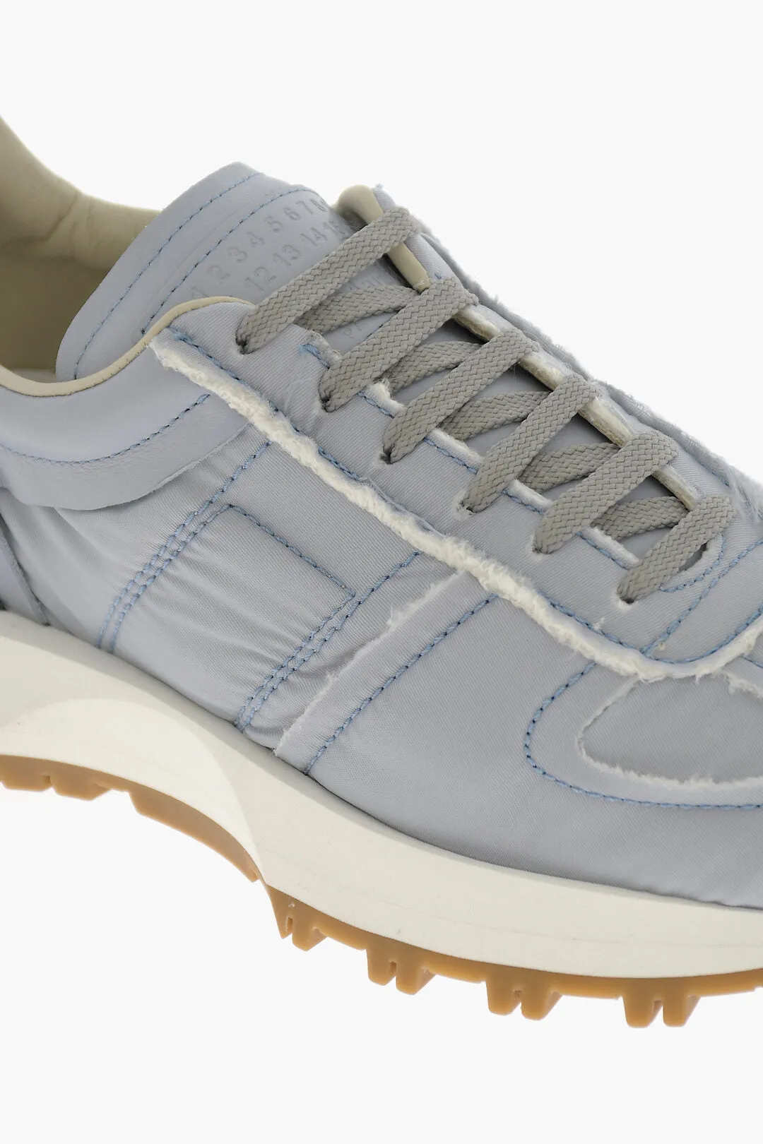Maison Margiela Mm22 Quilted Fabric Sneakers With Rubber Sole