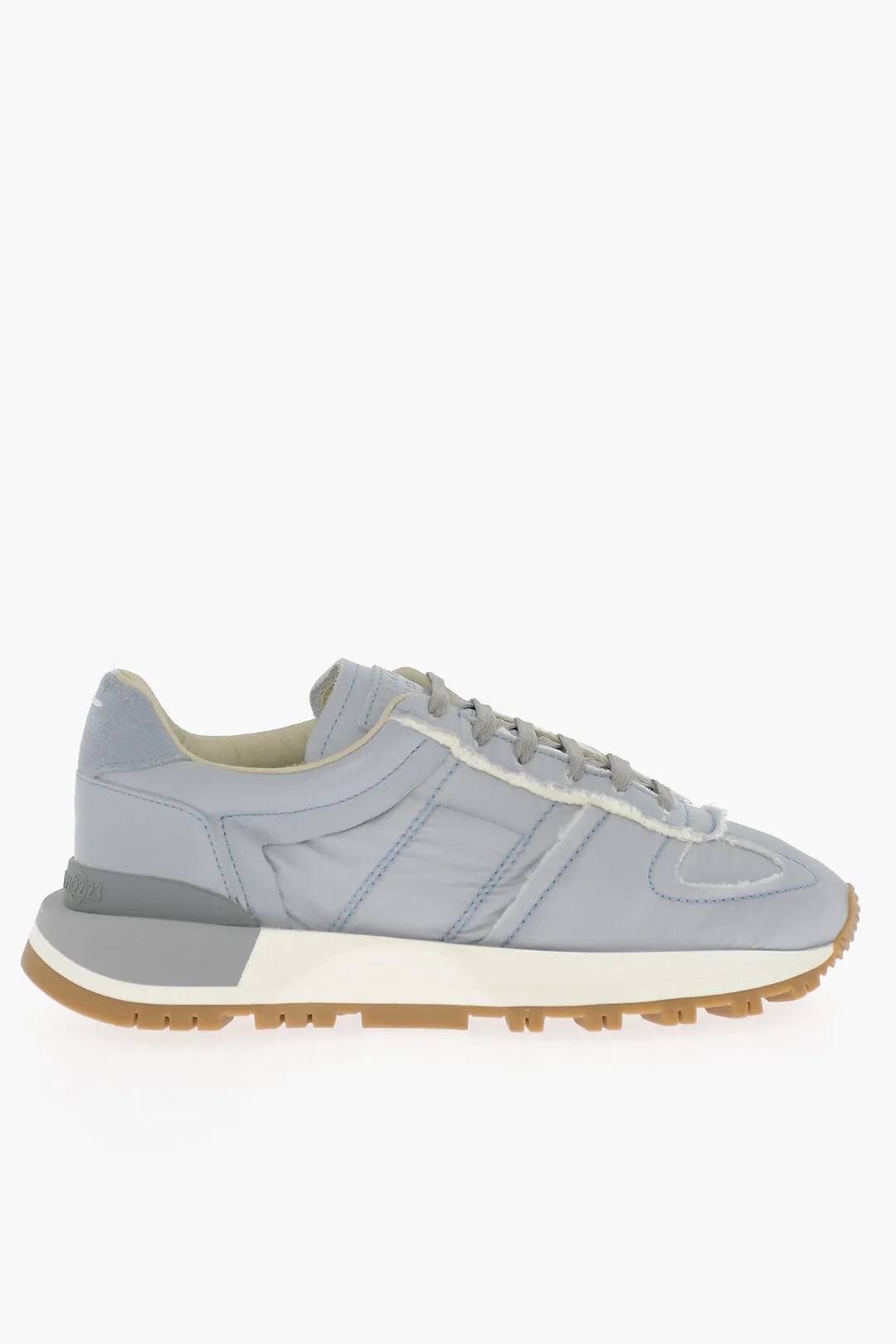 Maison Margiela Mm22 Quilted Fabric Sneakers With Rubber Sole