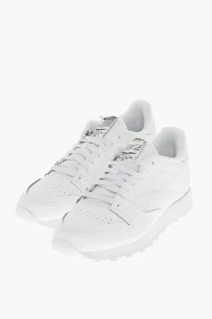 Maison Margiela Mm22 X Reebok Classic Monochrome Eco-Leather Unisex Sneakers