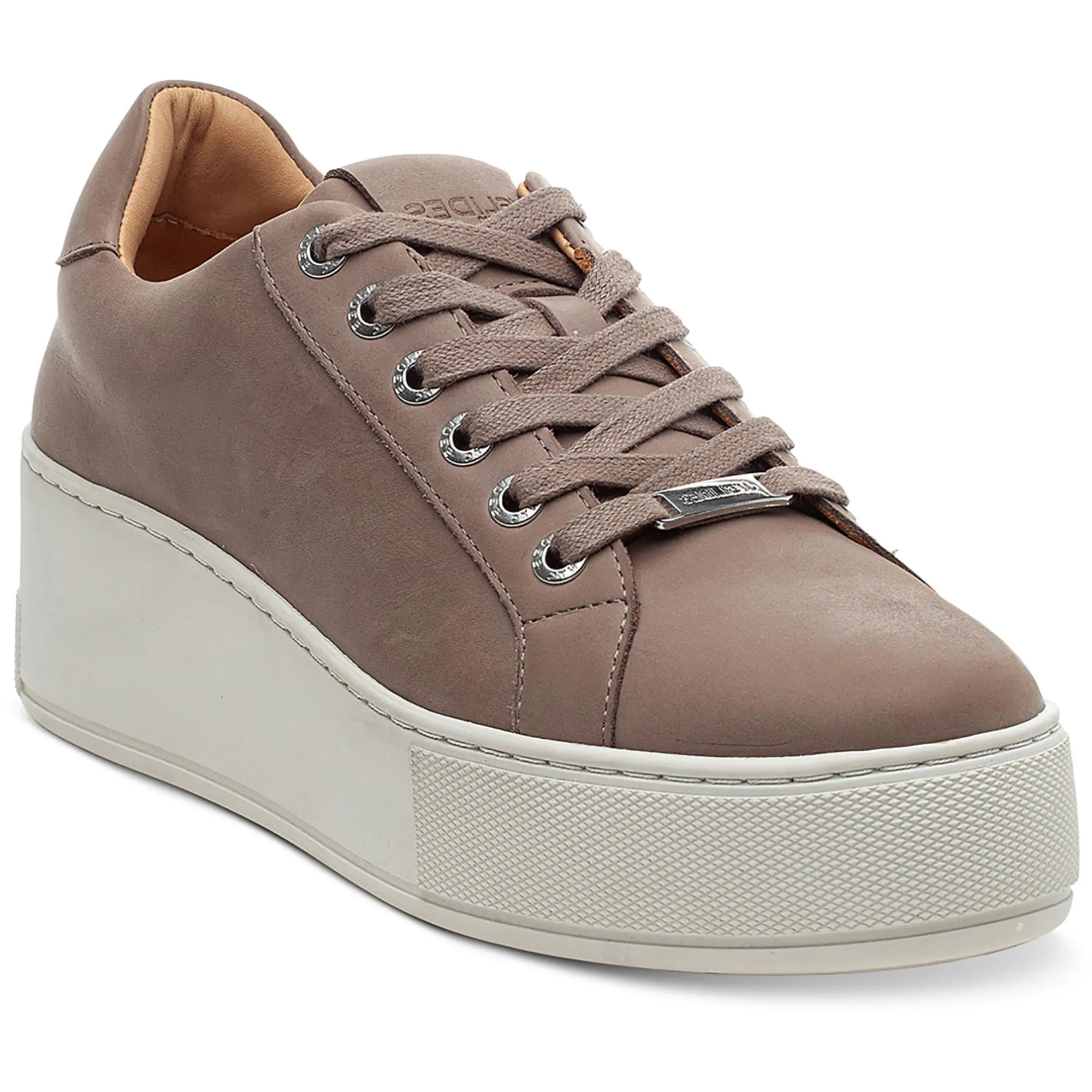 MAYA Womens Leather Casual And Fashion Sneakers