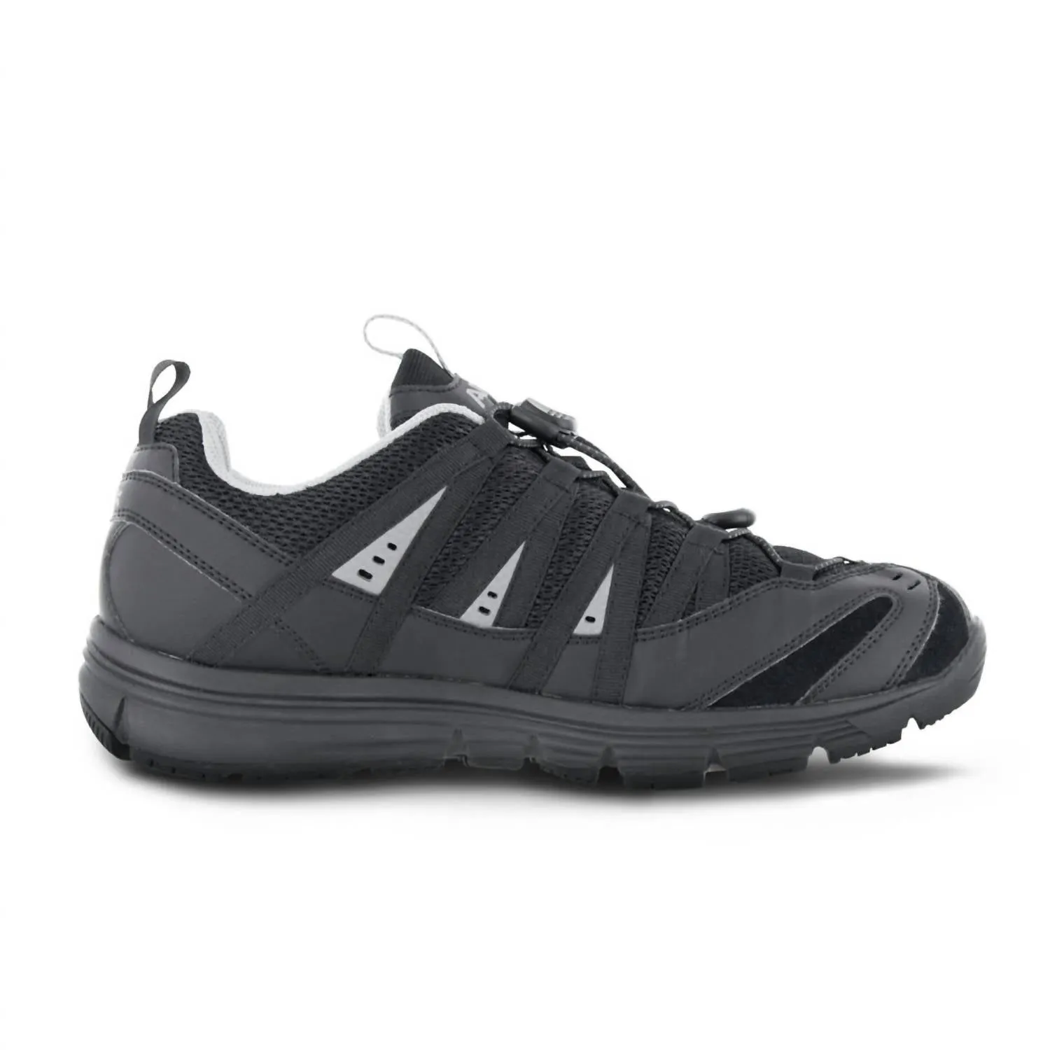 Men's Athletic Bungee Active Shoe - Extra Wide Width In Black
