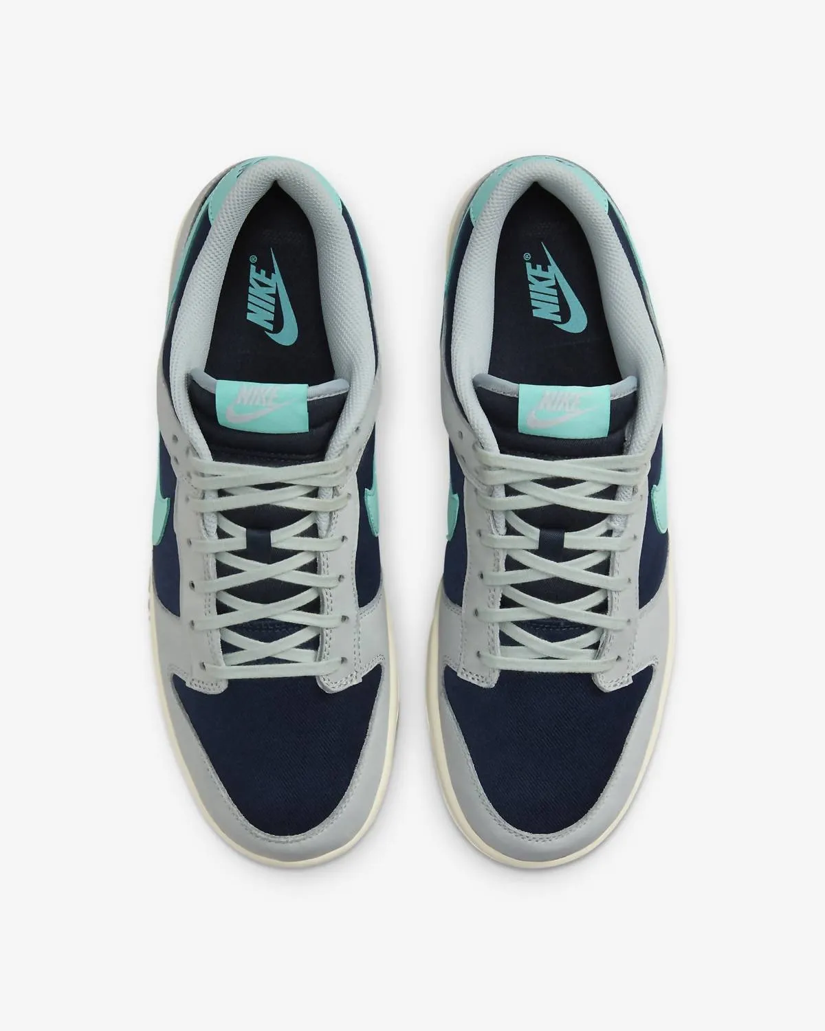 Men's Dunk Low Retro Premium Sneakers In Light Pumice/dark Obsidian/coconut Milk