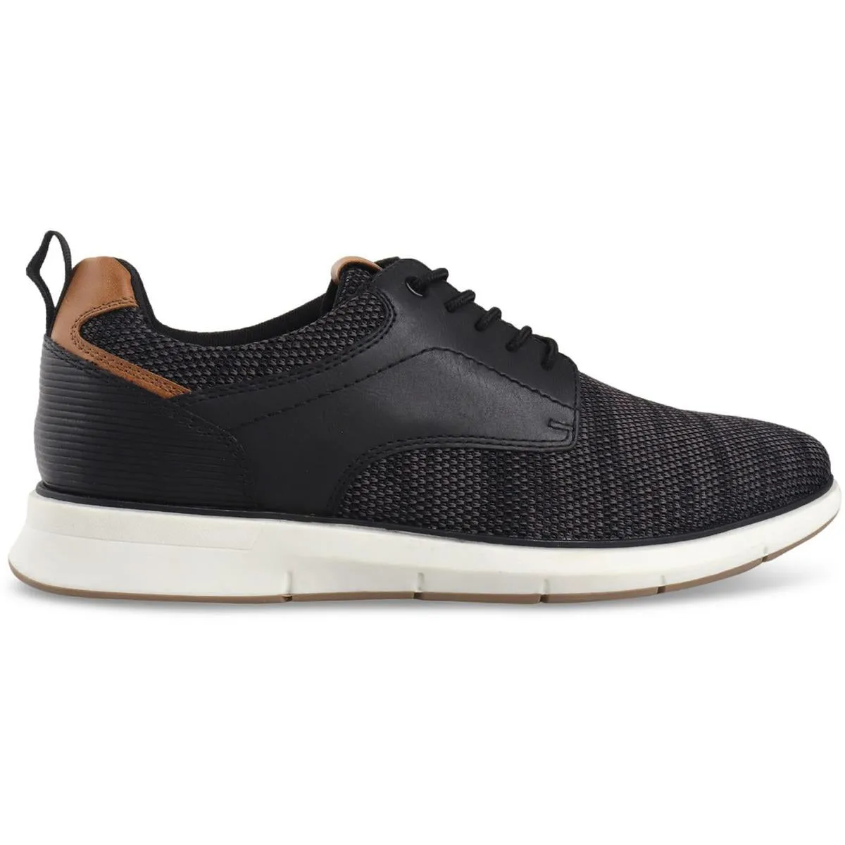 Mens Faux Leather Lifestyle Casual And Fashion Sneakers