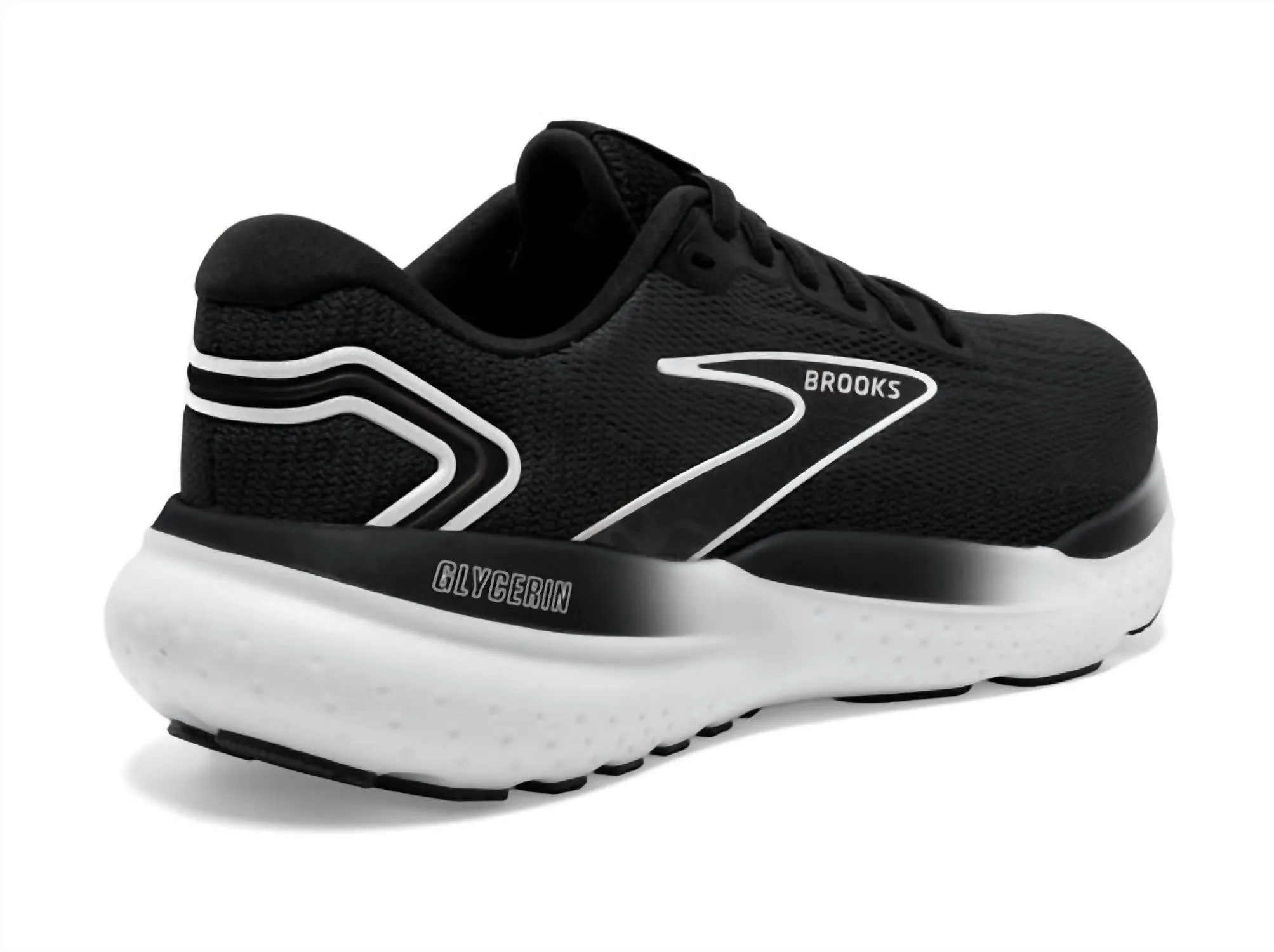 Men's Glycerin Gts 21 Running Sneaker In Black/grey/white