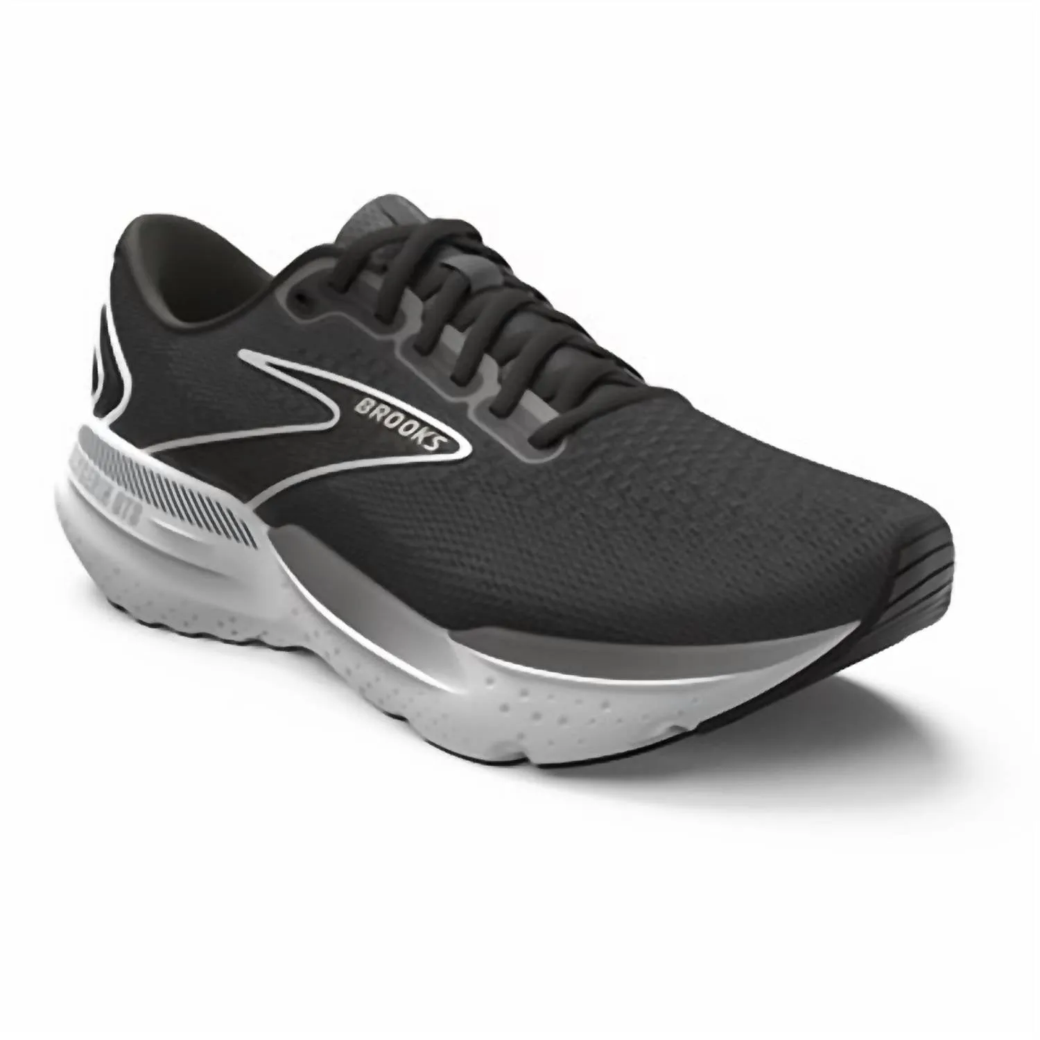 Men's Glycerin Gts 21 Running Sneaker In Black/grey/white