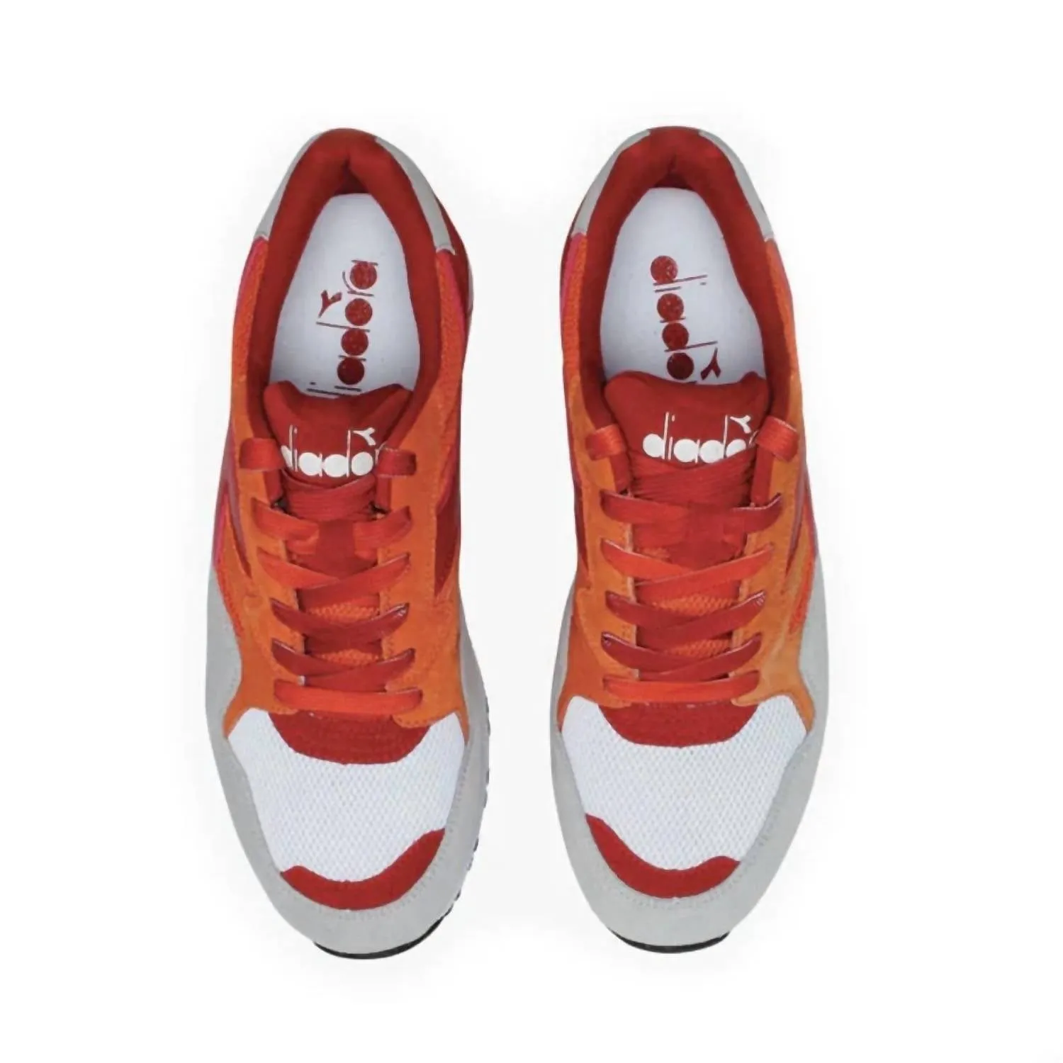Men's Graffiti Shoe In Carrot/tango/red