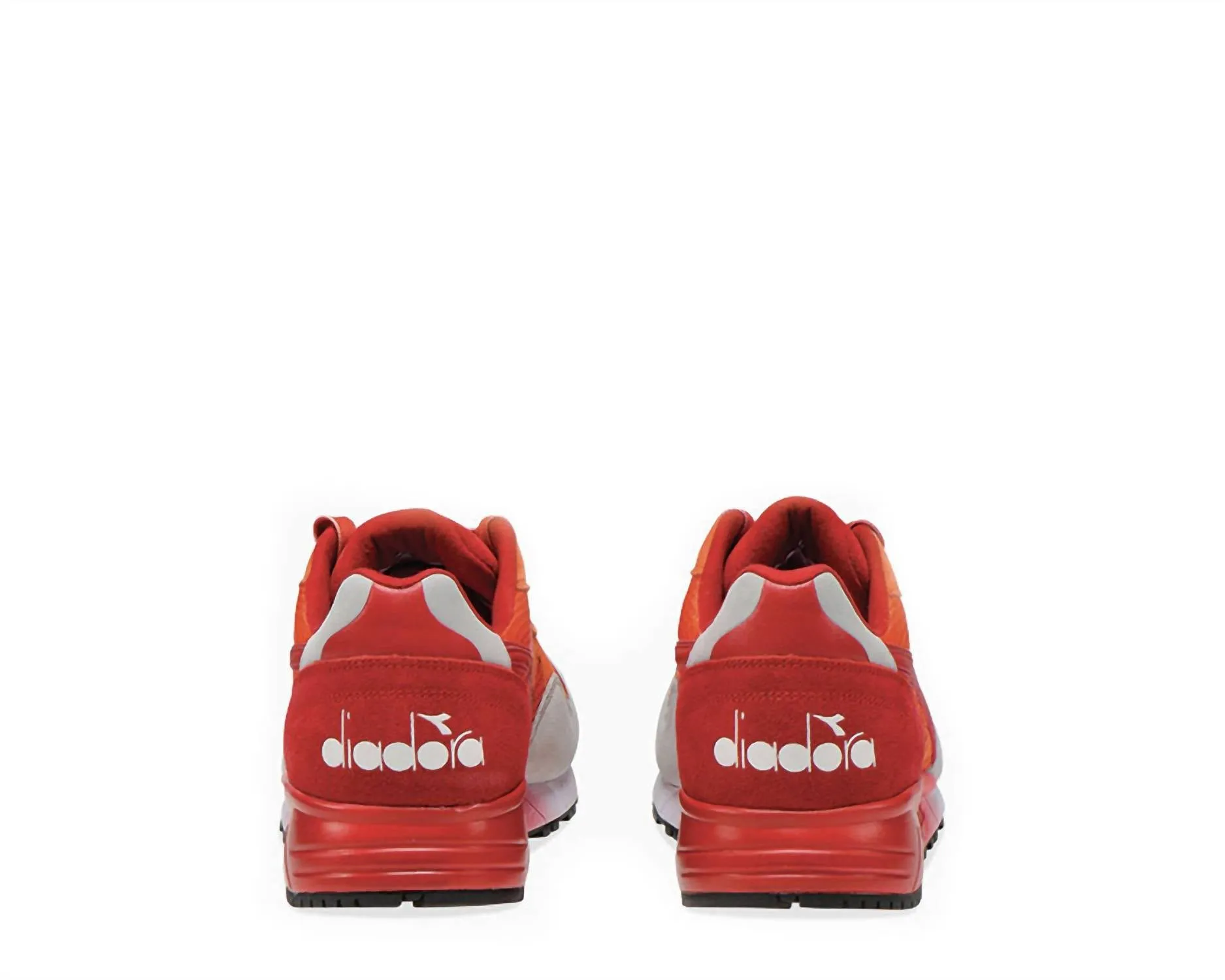 Men's Graffiti Shoe In Carrot/tango/red