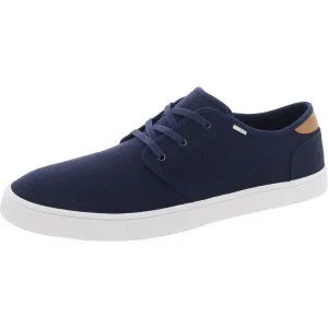 Mens Lace-Up Canvas Casual And Fashion Sneakers