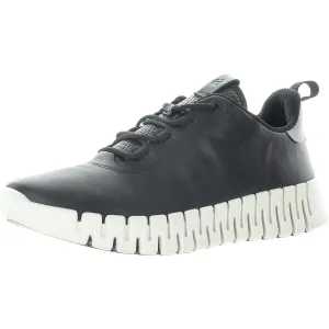 Mens Lace-Up Leather Casual And Fashion Sneakers