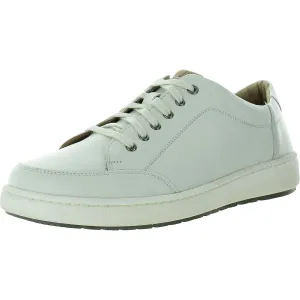 Mens Lace-Up Leather Casual And Fashion Sneakers