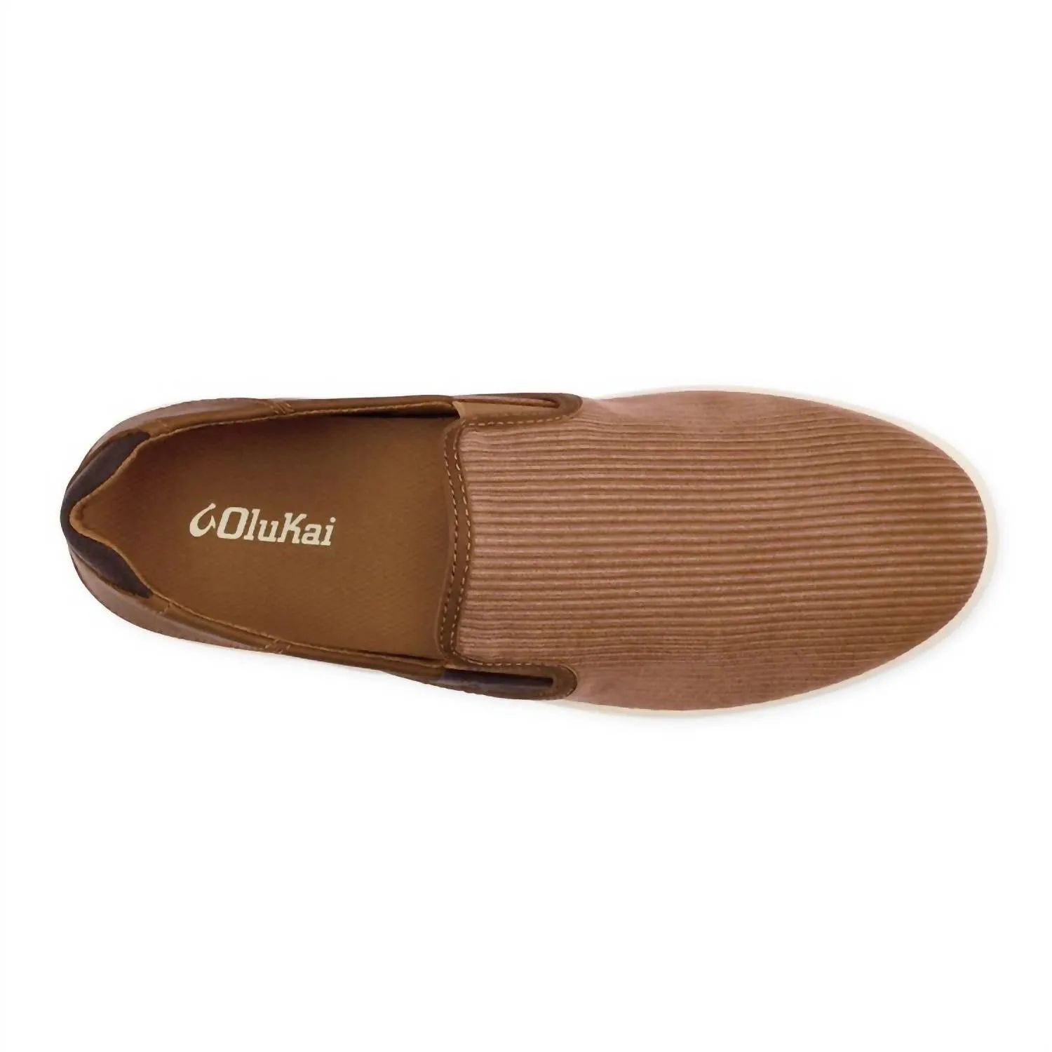 Men's LaeAhi Kapa Sneakers In Tan/dark Wood