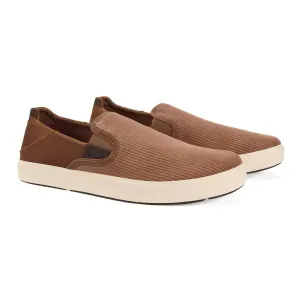 Men's LaeAhi Kapa Sneakers In Tan/dark Wood