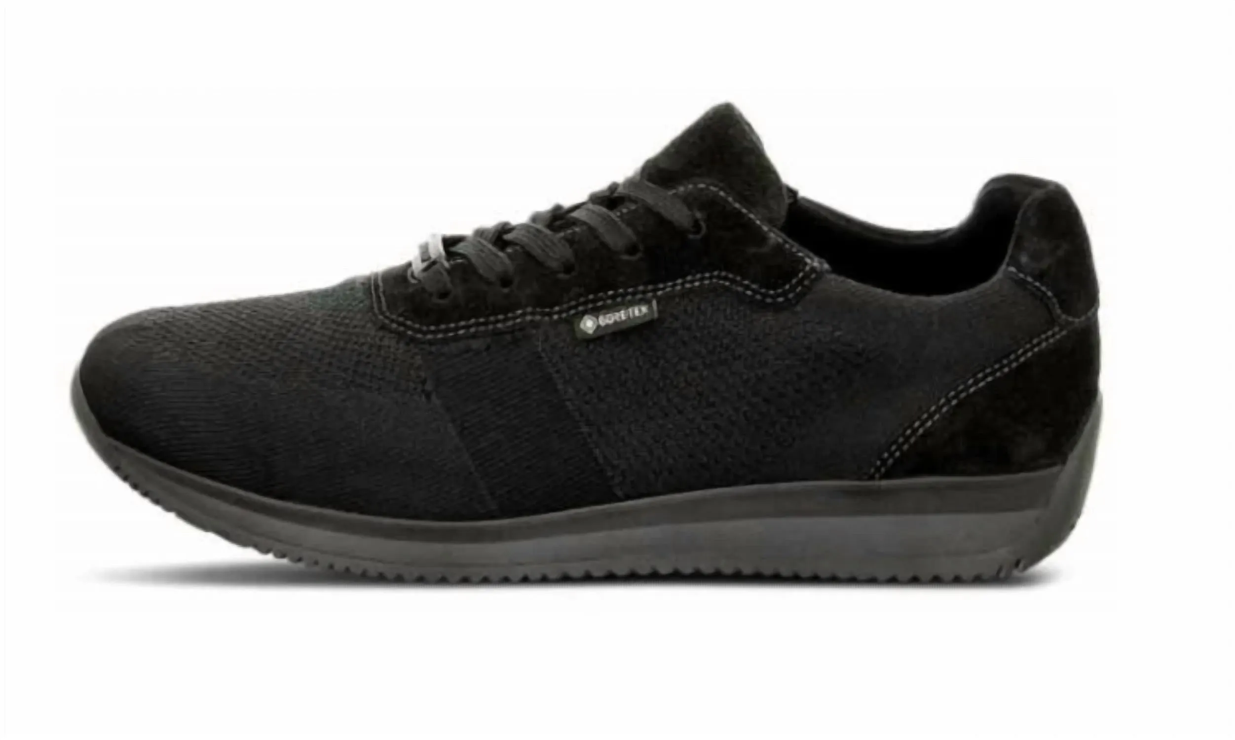 Men's Logan Knitted Sneaker In Black