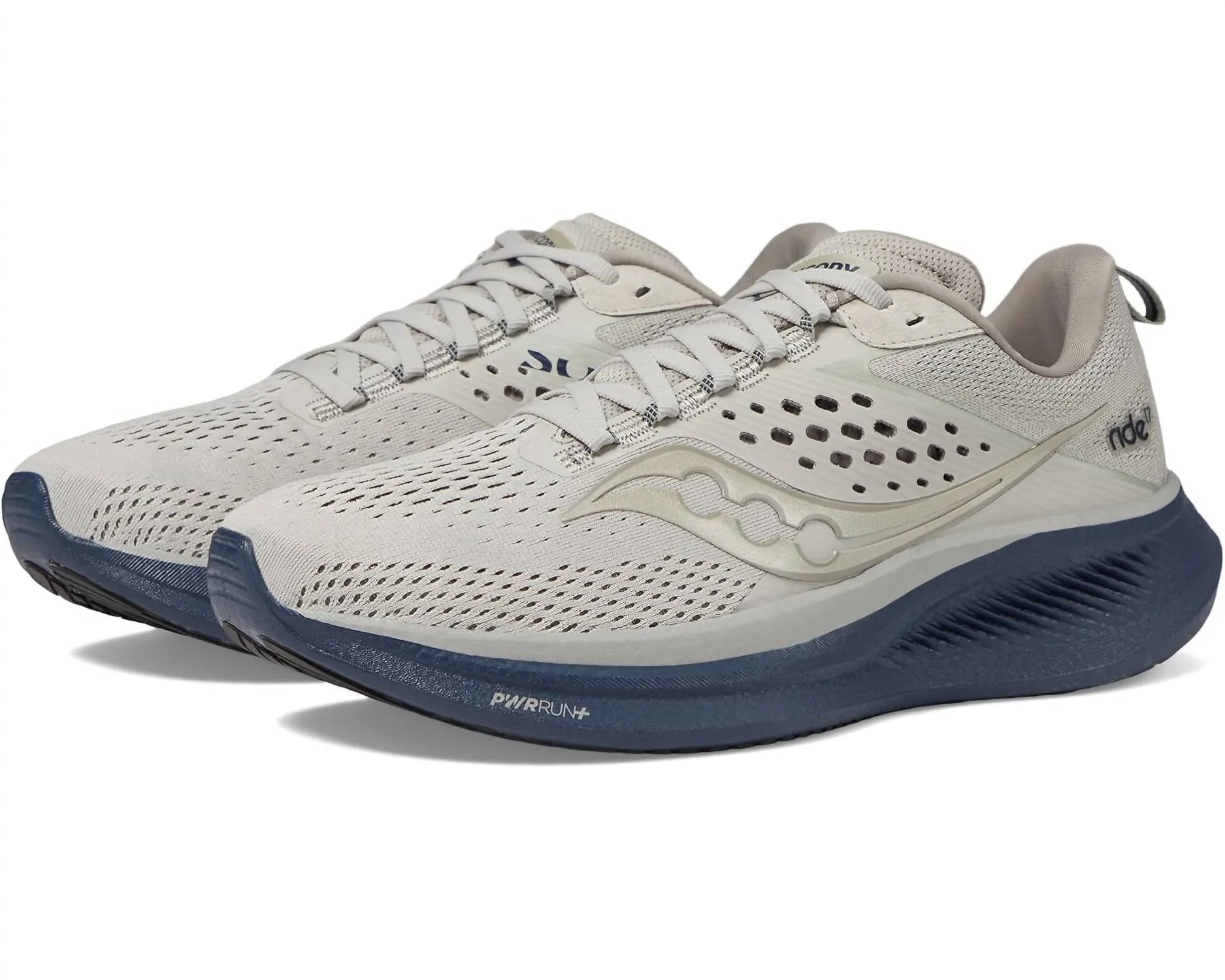 Men's Ride 17 Sneaker In Dove/navy